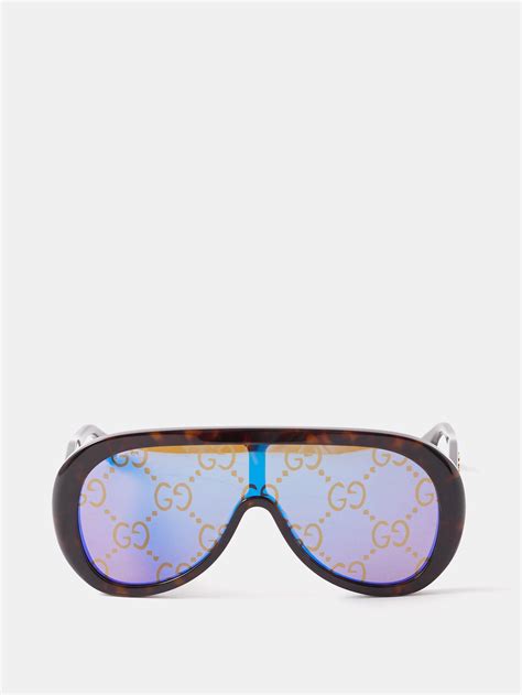 mens gucci aviator|gucci oversized acetate aviator sunglasses.